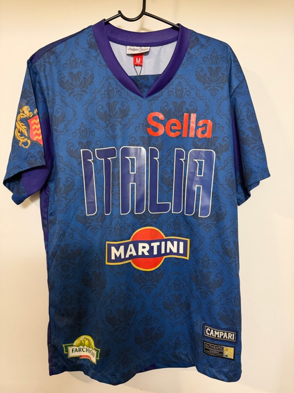 ⚽️🇮🇹⚽️ ITALY Authentic Martini Soccer Jersey - Size M